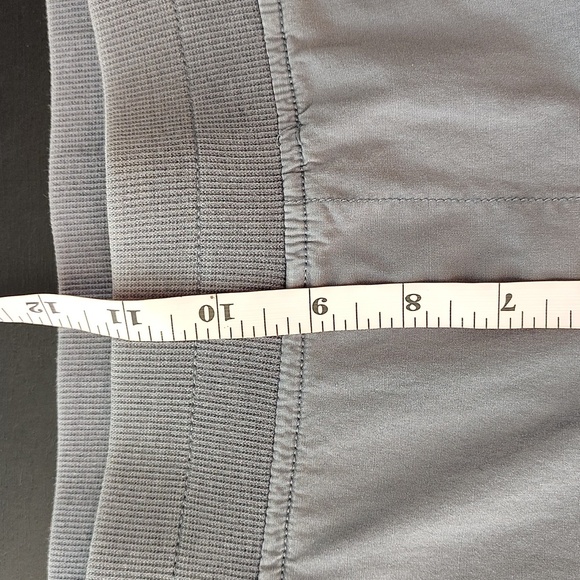 Soft Surroundings Cargo Size Medium pants Blue Gray Side Pockets Elastic Waist - Picture 9 of 11